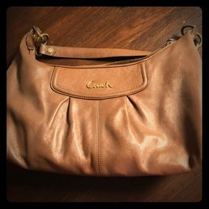 Slouchy Brown Coach Purse